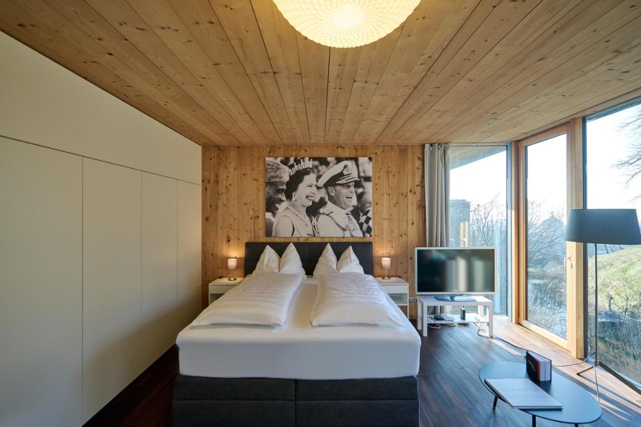 Design-Apartment im Architekten-Haus aus Holz Bregenz Exterior foto