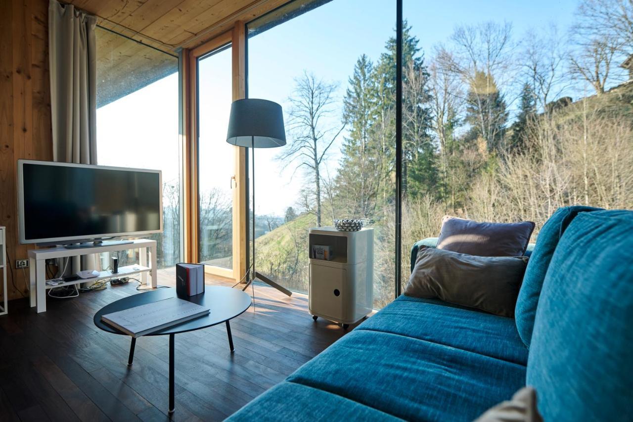 Design-Apartment im Architekten-Haus aus Holz Bregenz Exterior foto
