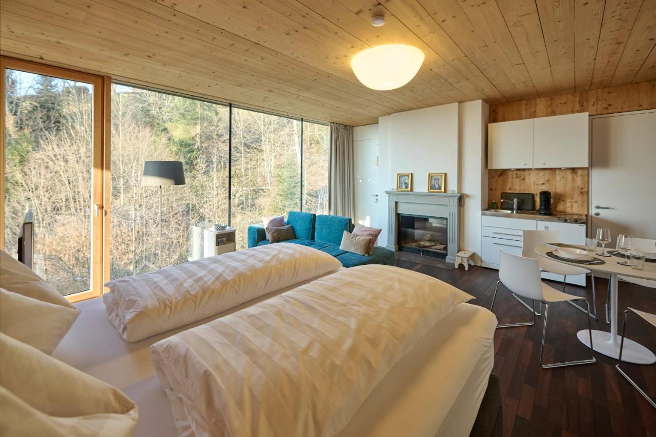 Design-Apartment im Architekten-Haus aus Holz Bregenz Exterior foto