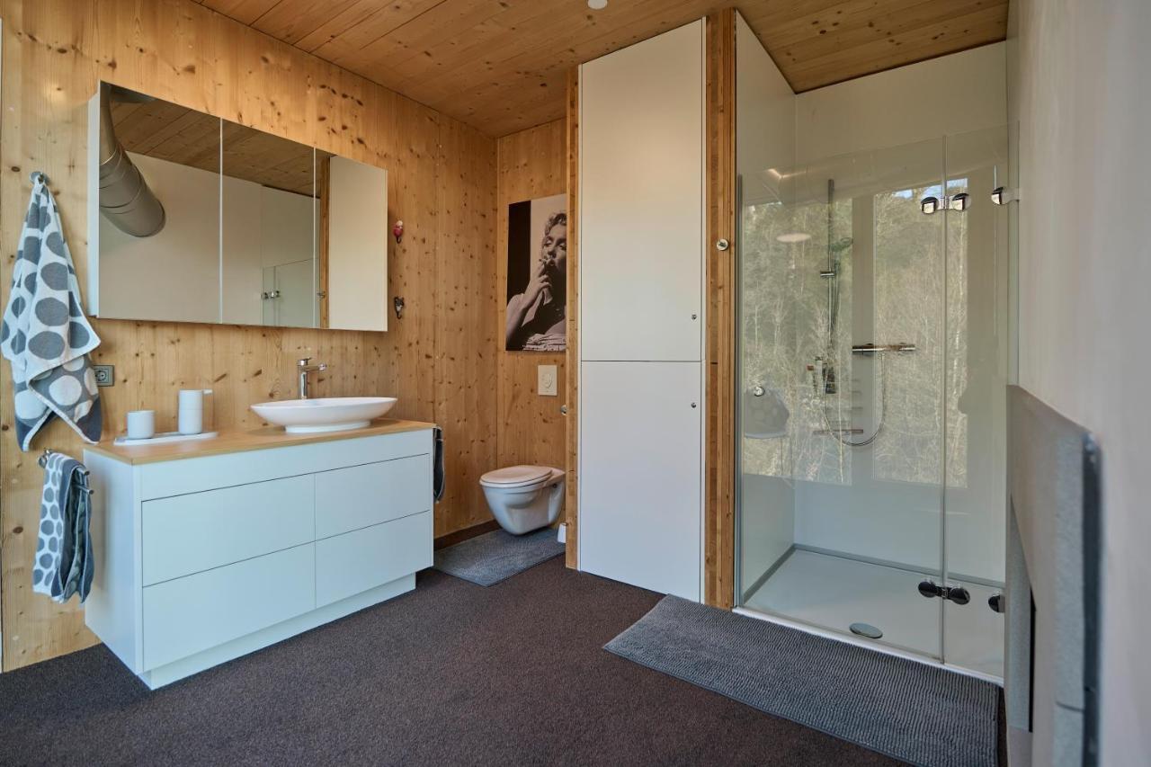 Design-Apartment im Architekten-Haus aus Holz Bregenz Exterior foto