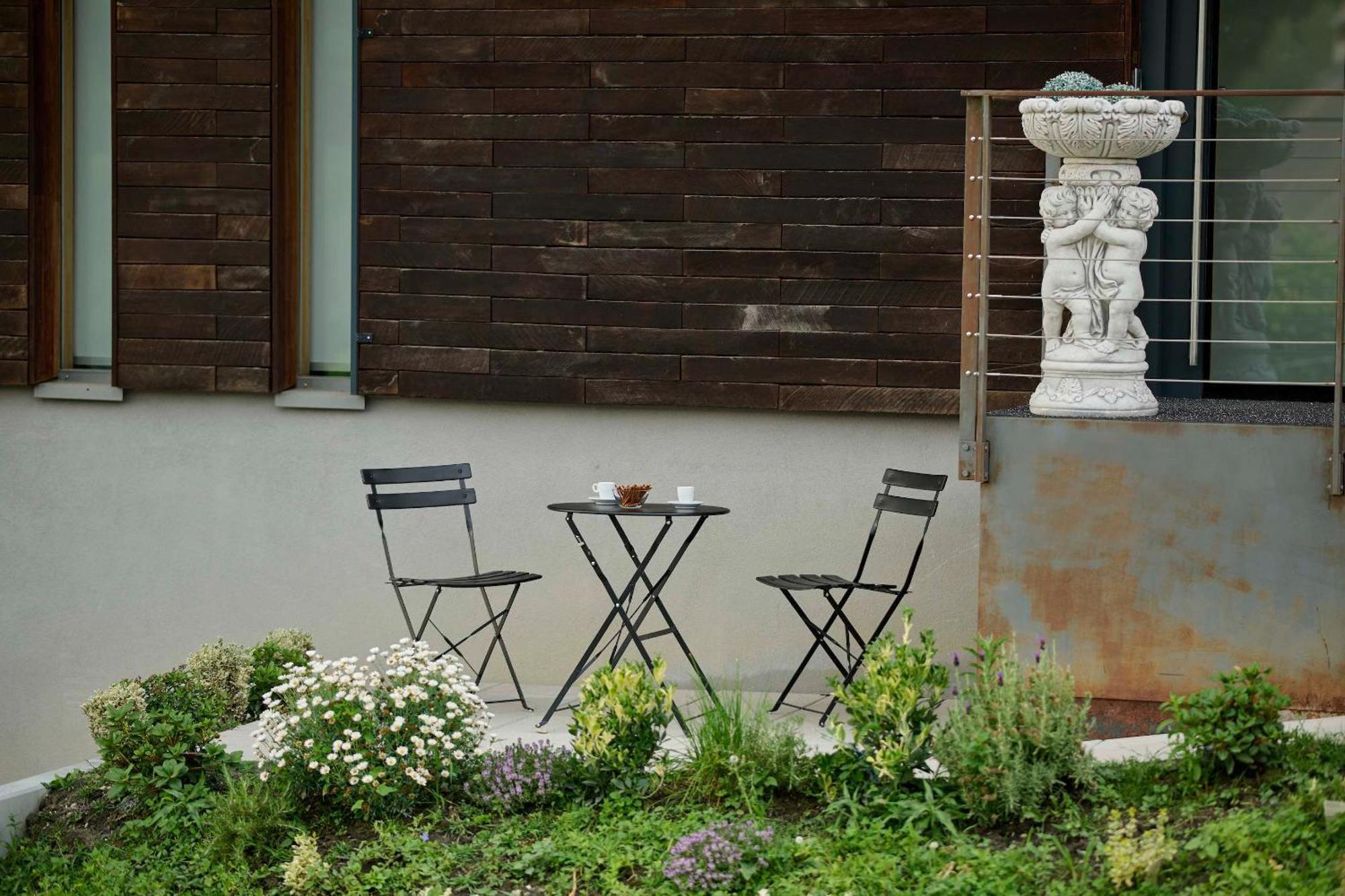 Design-Apartment im Architekten-Haus aus Holz Bregenz Exterior foto